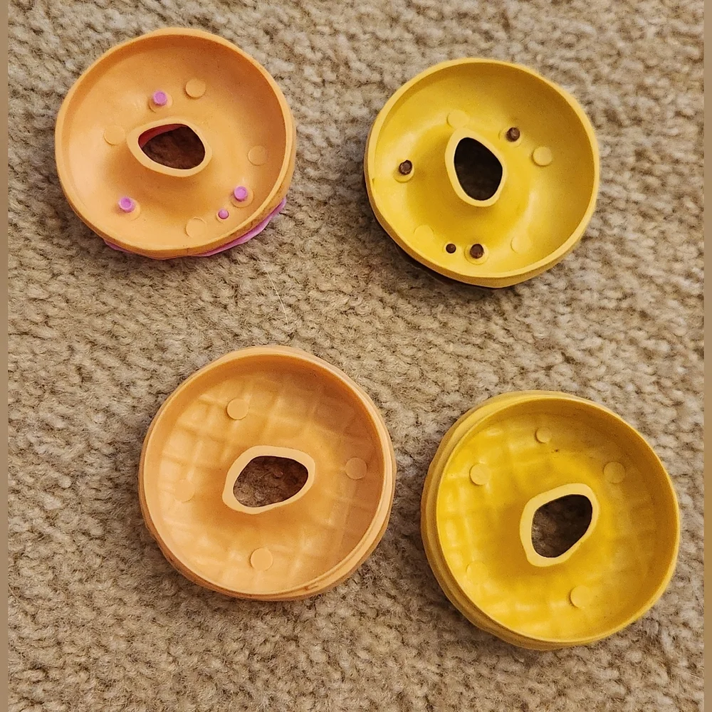 Vtg‎ Toy Donuts Fast Food Toys 1985